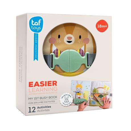 Розвивальна книжка Taf Toys Садочок у місті Бізібук зайченя (13355) - фото 2