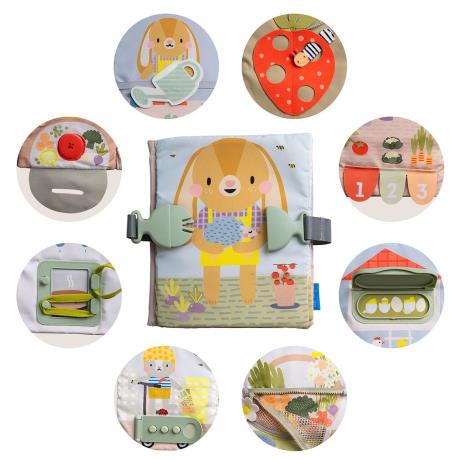 Розвивальна книжка Taf Toys Садочок у місті Бізібук зайченя (13355) - фото 4