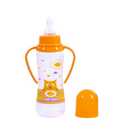 Пляшечка для годування з силіконовою соскою, 250 мл (250 ml), арт. 1411 - фото 3