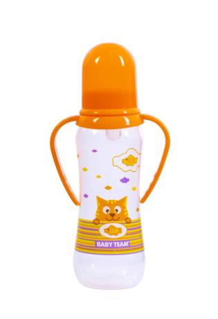 Пляшечка для годування з силіконовою соскою, 250 мл (250 ml), арт. 1411 - фото 4