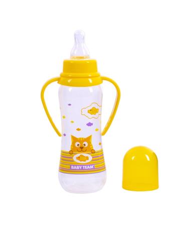 Пляшечка для годування з силіконовою соскою, 250 мл (250 ml), арт. 1411 - фото 6