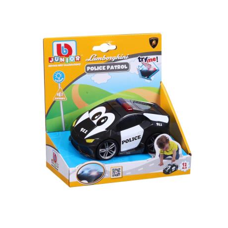 Машинка полицейская BB Junior Lamborghini Huracan со светом и звуками (16-81206) - фото 3