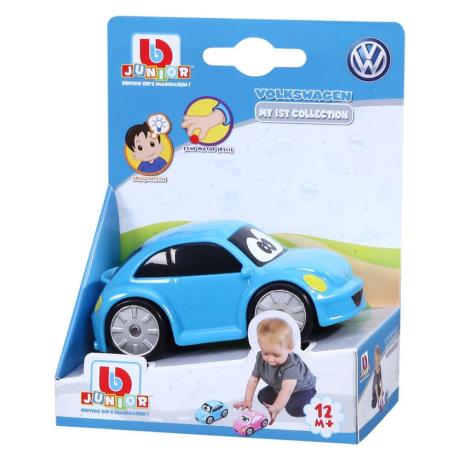 Ігрова модель VW New Beetle в асорт. 3 кольори(16-85122 blue Игровая автомодель VW New Beetle голубая) - фото 0