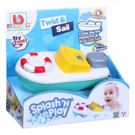 Іграшка для ванної BB Junior Splash N Play Човен (16-89002) - фото 1