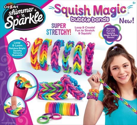 Набор для изготовления браслетов Cra-Z-Art Squish Magic Bubble Bands (17343CRA) - фото 0
