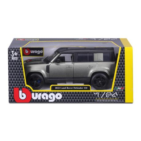 Автомодель Bburago Land Rover Defender 110 2022, 1:24 (18-21101) - фото 5