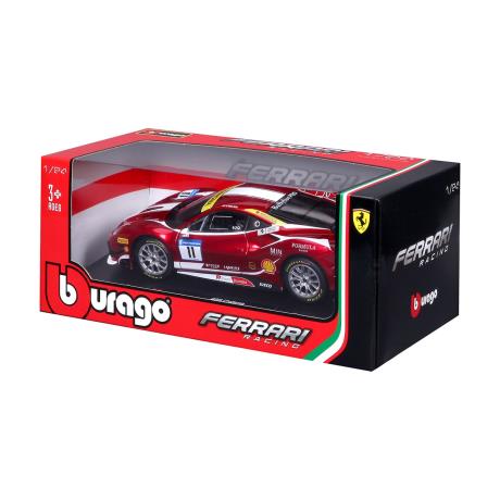 Автомодель Bburago Ferrari 488 Challenge 1:24 (18-26308) - фото 1