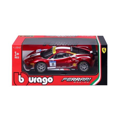 Автомодель Bburago Ferrari 488 Challenge 1:24 (18-26308) - фото 2