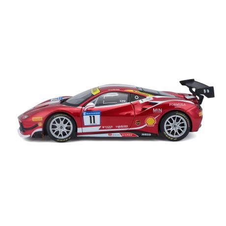 Автомодель Bburago Ferrari 488 Challenge 1:24 (18-26308) - фото 4