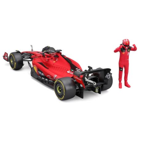 Автомодель з фігуркою - FERRARI SF-23 (1:24) (18-26809) - фото 4