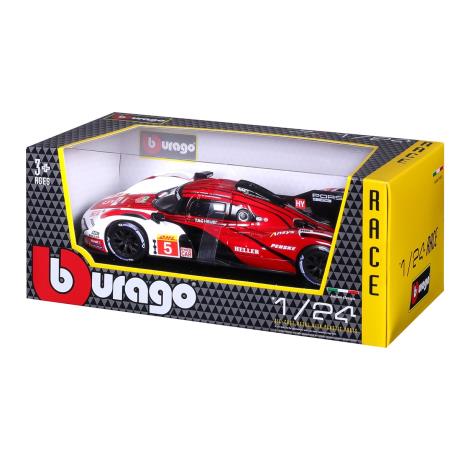 Автомодель Bburago Porsche 963 1:24 (18-28022) - фото 8