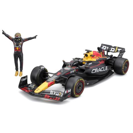 Автомодель з фігуркою - RED BULL RACING RB19 (1:24) (18-28036) - фото 5