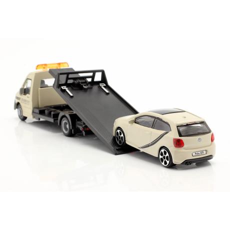 Игровой набор Bburago Эвакуатор с автомоделью VW Polo GTI Mark 5, 1:43 (18-31403) - фото 4