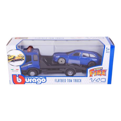 Набір Bburago Евакуатор з автомоделлю Audi A6 Avant 1:43 (18-31418) - фото 8