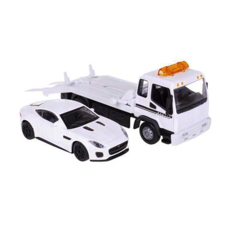 Набір Bburago Евакуатор з автомоделлю Jaguar F-Type R-Dynamic V6, 1:43 (18-31419) - фото 4