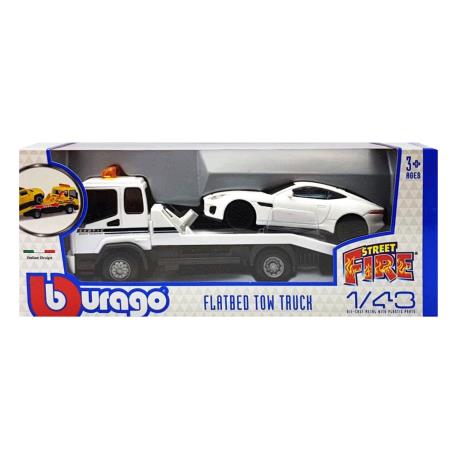 Набір Bburago Евакуатор з автомоделлю Jaguar F-Type R-Dynamic V6, 1:43 (18-31419) - фото 6