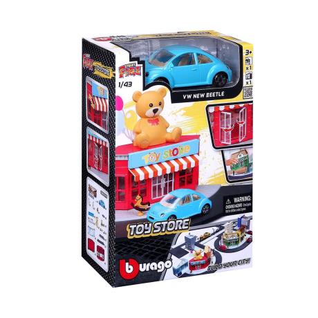 Игровой набор Bburago City Автомодель с магазином игрушек 1:43 (18-31510) - фото 3