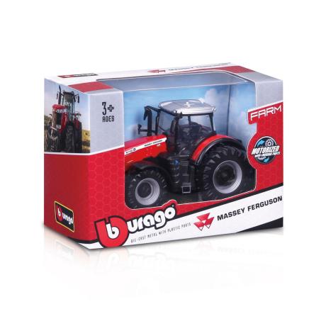 Модель Bburago Трактор Massey Ferguson 8740S 1:50 (18-31613) - фото 3