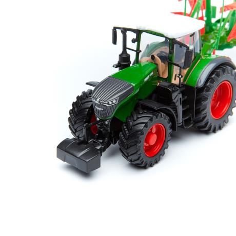 Модель Bburago Трактор Fendt 1050 Vario із роторними валковими граблями 1:32 (18-31665) - фото 16