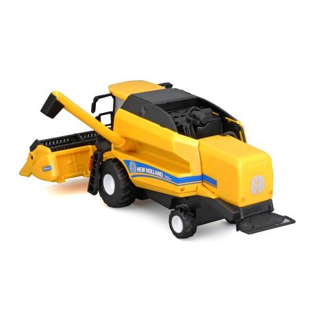 Модель Bburago New Holland TC5.90 Зернозбиральний комбайн із жниваркою 18 см (18-31721) - фото 1
