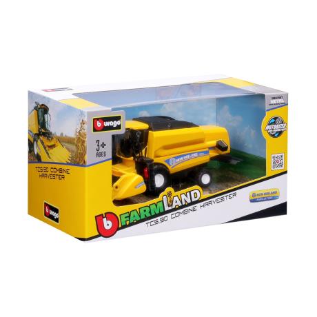 Модель Bburago New Holland TC5.90 Зернозбиральний комбайн із жниваркою 18 см (18-31721) - фото 15
