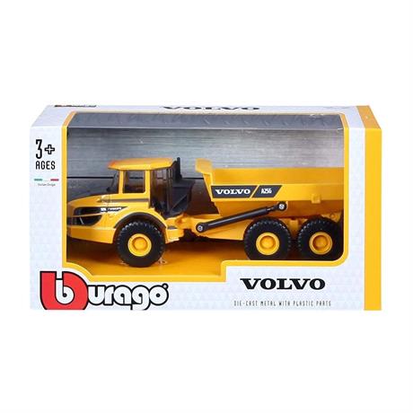 Модель Bburago Construction Самоскид Volvo A25G 1:50 (18-32085) - фото 9