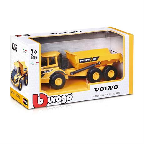 Модель Bburago Construction Самоскид Volvo A25G 1:50 (18-32085) - фото 10