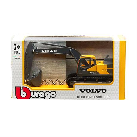 Модель Bburago Construction Екскаватор Volvo Ec220E 1:50 (18-32086) - фото 7