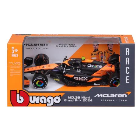 Автомодель - MCLAREN F1 MCL38 (2024) (1:43) (18-38214) - фото 1