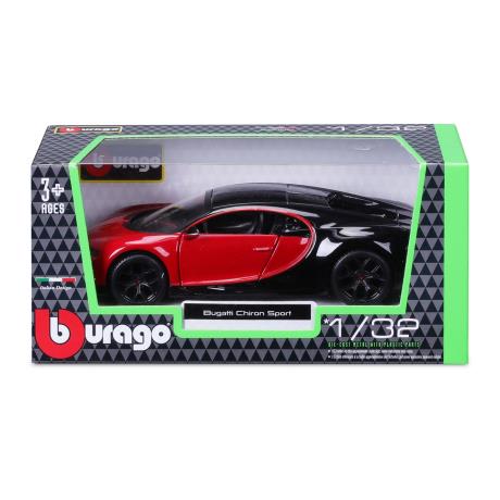 Автомодель Bburago Buggati Chiron Sport 1:32 (18-43061) - фото 6