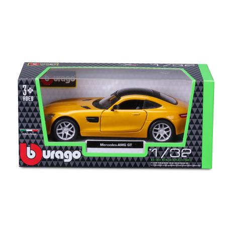 Автомодель Bburago Mercedes-AMG GT 1:32 (18-43065) - фото 4