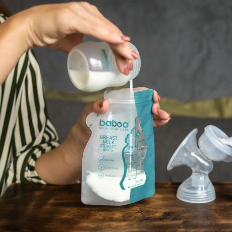 Пакети для зберігання грудного молока Baboo 25 шт. (2-005) - фото 0