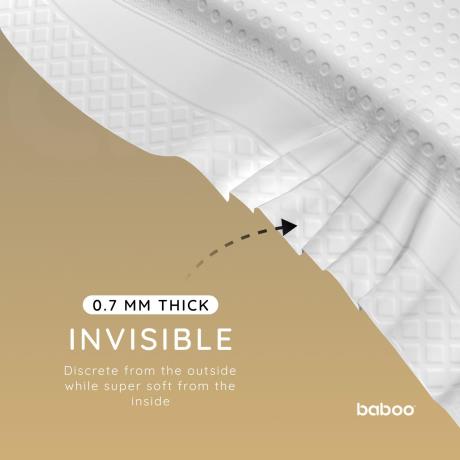 Одноразовые абсорбирующие вкладки Baboo premium 3D в период лактации 40 шт. (2-115) - фото 0