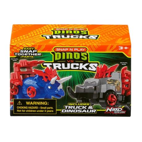 Игровой набор Road Rippers Машинка и синий трицератопс (20073) - фото 9