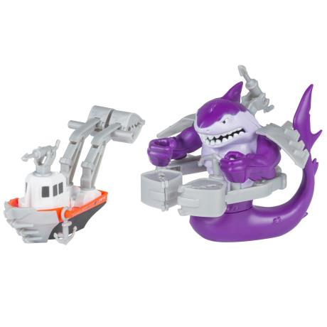 Игровой набор Road Rippers Лодка и фиолетовый акуломонстр (20306) - фото 2
