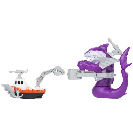 Игровой набор Road Rippers Лодка и фиолетовый акуломонстр (20306) - фото 6