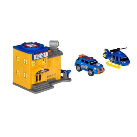 Ігровий набір Road Rippers Mini City Playsets Поліцейське депо (20551) - фото 5