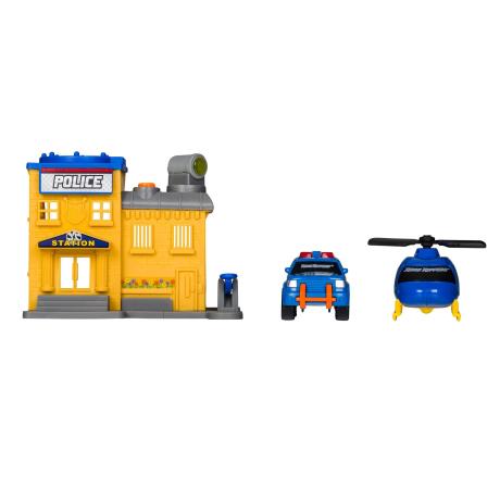 Ігровий набір Road Rippers Mini City Playsets Поліцейське депо (20551) - фото 7