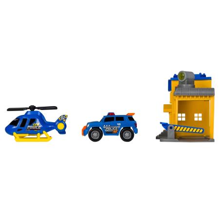 Ігровий набір Road Rippers Mini City Playsets Поліцейське депо (20551) - фото 8