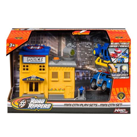 Ігровий набір Road Rippers Mini City Playsets Поліцейське депо (20551) - фото 11