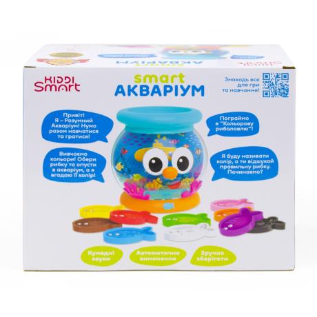 Интерактивная обучающая игрушка Kiddi Smart Умный аквариум украинский и английский языки (207659) - фото 2
