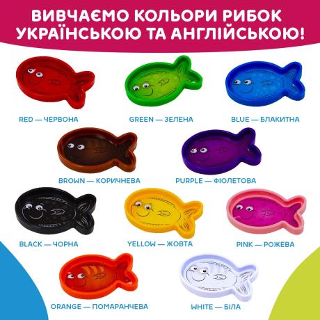 Интерактивная обучающая игрушка Kiddi Smart Умный аквариум украинский и английский языки (207659) - фото 10