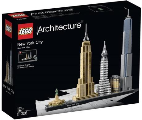 Конструктор LEGO Architecture Нью-Йорк 598 деталей (21028) - фото 0