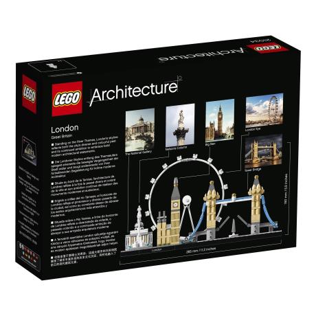 Конструктор LEGO Architecture Лондон 468 деталей (21034) - фото 6