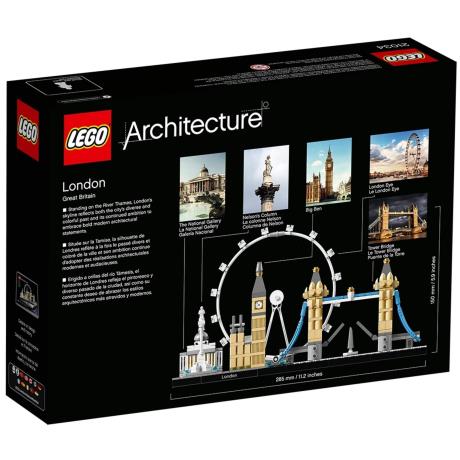 Конструктор LEGO Architecture Лондон 468 деталей (21034) - фото 0