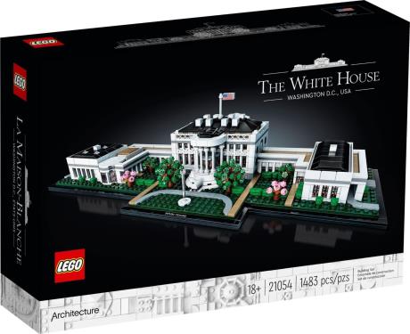Конструктор LEGO Architecture Білий дім 1483 деталей (21054) - фото 0