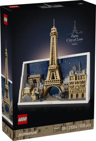 Конструктор LEGO Architecture Париж — місто кохання 958 Деталей ( 21064 ) - фото 4