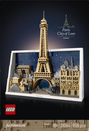 Конструктор LEGO Architecture Париж — місто кохання 958 Деталей ( 21064 ) - фото 6