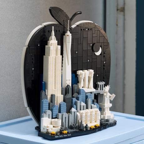 Конструктор LEGO® Architecture Нью-Йорк — «Велике яблуко» Модель, 1465 деталей (21066) - фото 2