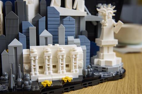 Конструктор LEGO® Architecture Нью-Йорк - «Большое яблоко» Модель, 1465 деталей (21066) - фото 7